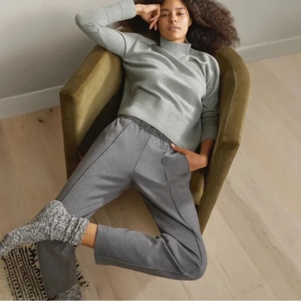 NWT Everlane The Dream Pant in Gray Sz Small